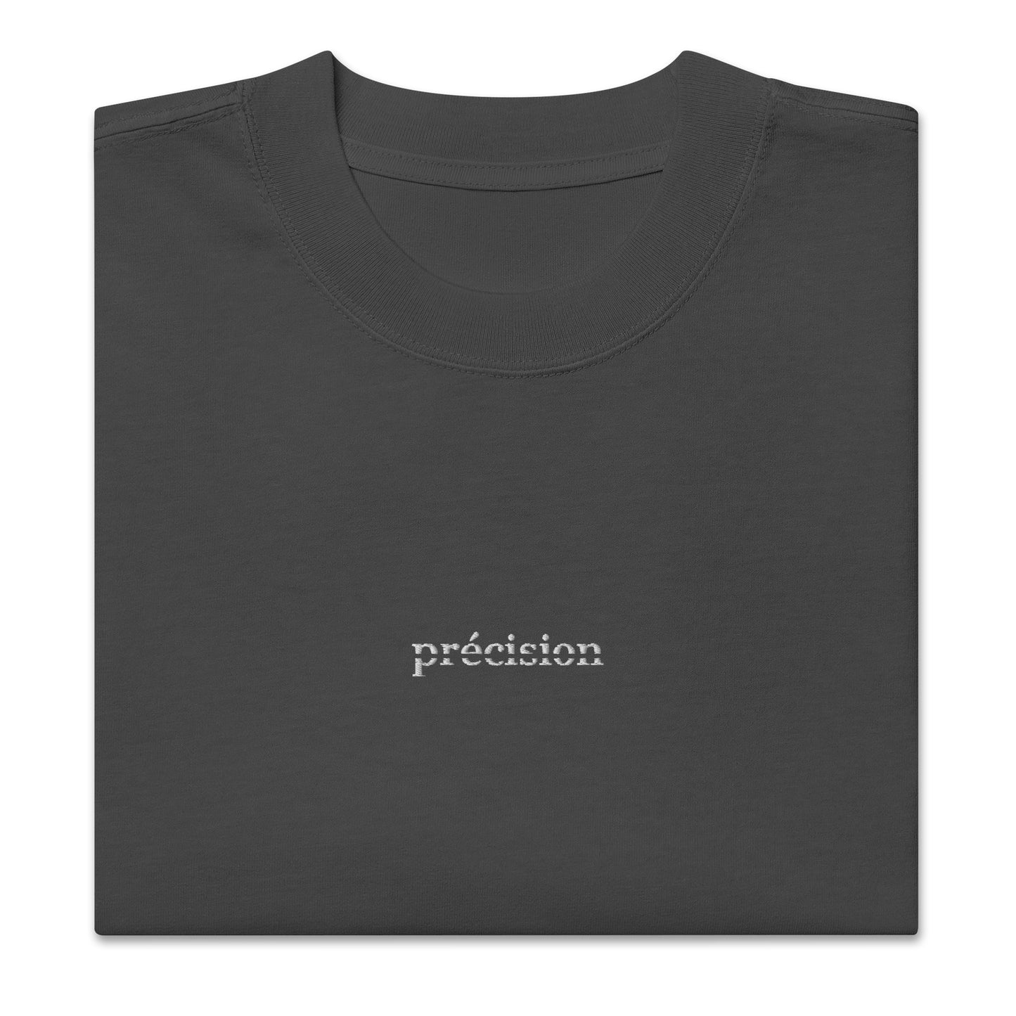 T-shirt oversize unisexe brodé