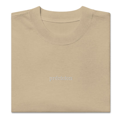 T-shirt oversize unisexe brodé