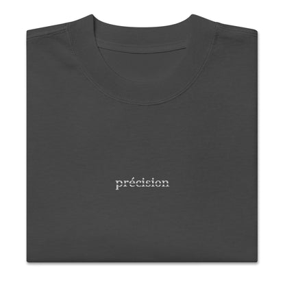 T-shirt oversize unisexe brodé