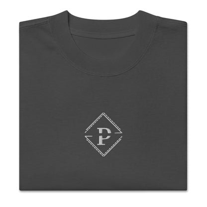 T-shirt oversize unisexe brodé